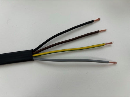 Kabel, Flachleitung 5G1,5 mm², Schleppleitung