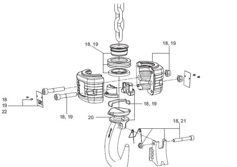 Demag Lasthakenset DC 15 – Ansicht 2