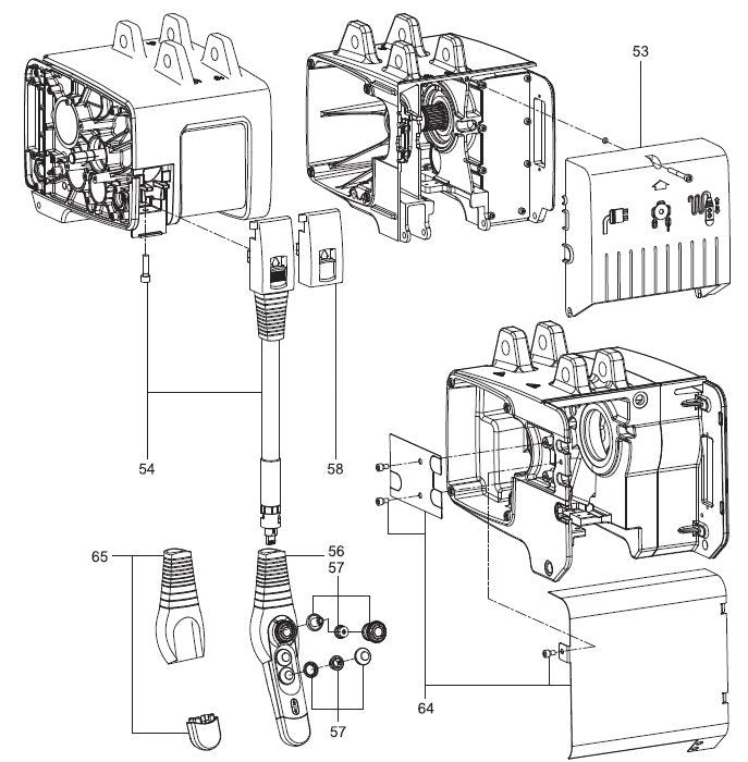Demag Steuerkabel, Steuerleitung, Steuerleitungsset DC 5m – Ansicht 2