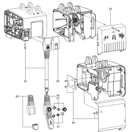Demag Steuerkabel, Steuerleitung, Steuerleitungsset DC 5m – Ansicht 2