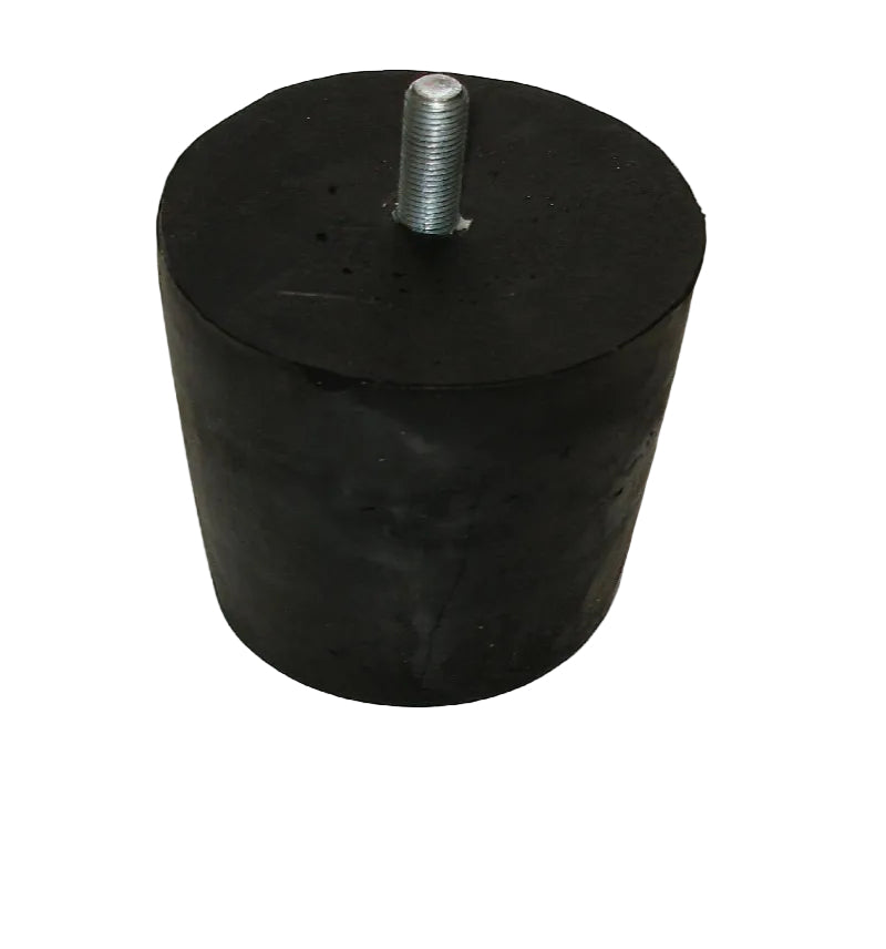 Demag Puffer, 100×150, M12, C = 40, Polyurethan. Zentrierschraube.