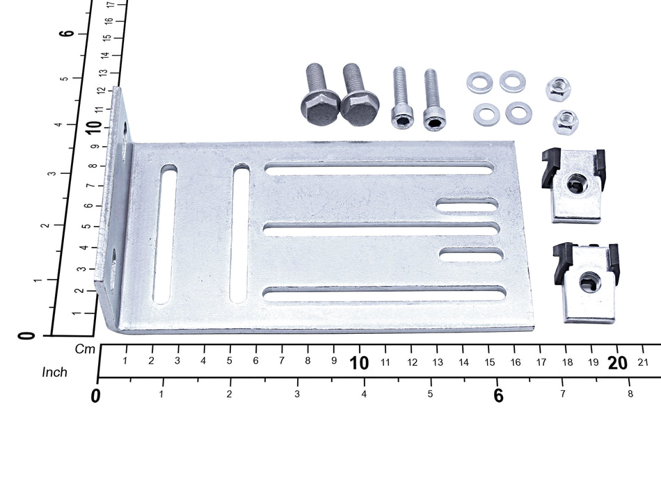 Demag Montageplatte Set Endschalter, inkl. Gleitmuttern und Schrauben, Anbaumaterial
