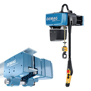 Demag Kettenzug DC-II ComA + E-Fahrwerk EU 200 / E11, 250Kg Traglast