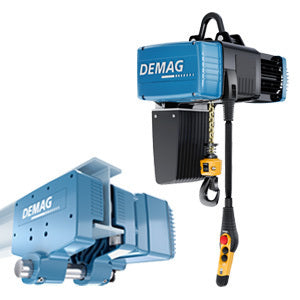 Demag Kettenzug DC-II ComA + E-Fahrwerk EU 310 / E11, 1000Kg Traglast