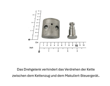 Demag Zubehör Drehgelenk Steuerschalter DCM 1-2, Anti-Verdrehsicherung