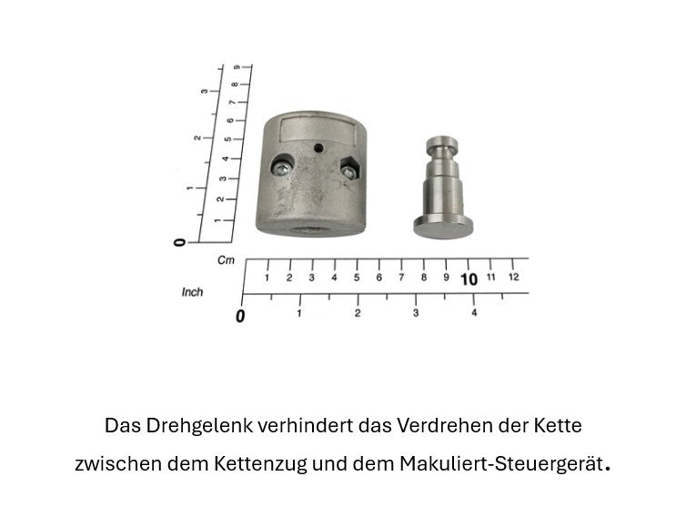 Demag Zubehör Drehgelenk Steuerschalter DCM 1-2, Anti-Verdrehsicherung