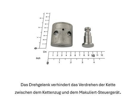Demag Zubehör Drehgelenk Steuerschalter DCM 5, Anti-Verdrehsicherung