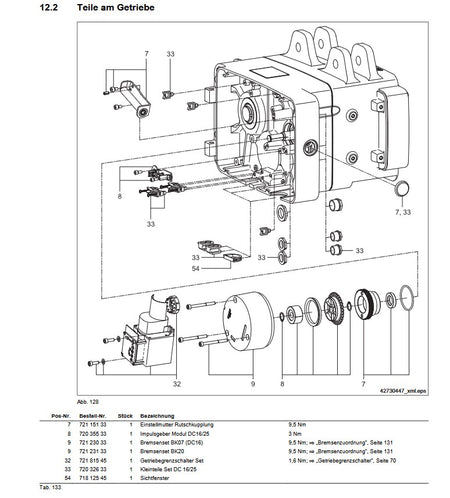 Demag Bremsenset DC-16 BK-07 180V – Ansicht 2