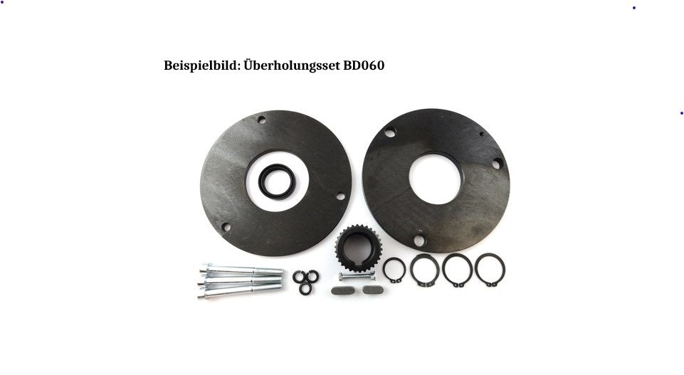Demag Überholungsset, Bremse BD090, Motor ZBV 112, ZBV 132, ZBV 160
