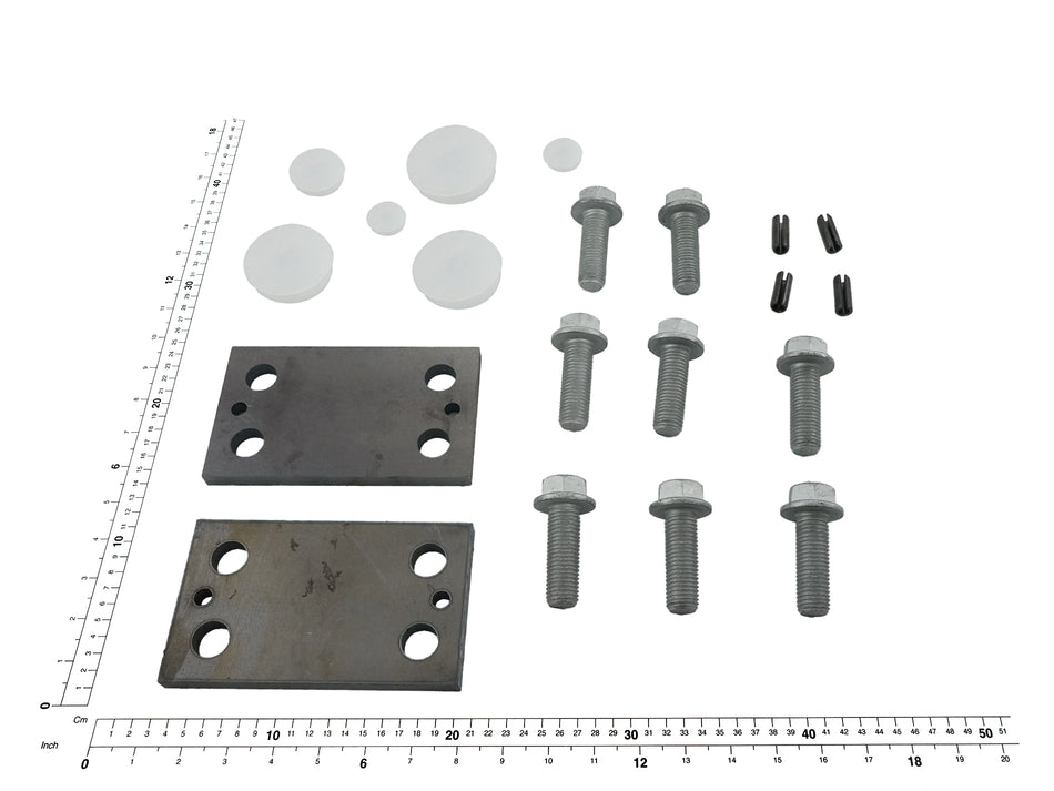 Demag Radblock Montageteile RS400 Kopfanschluß