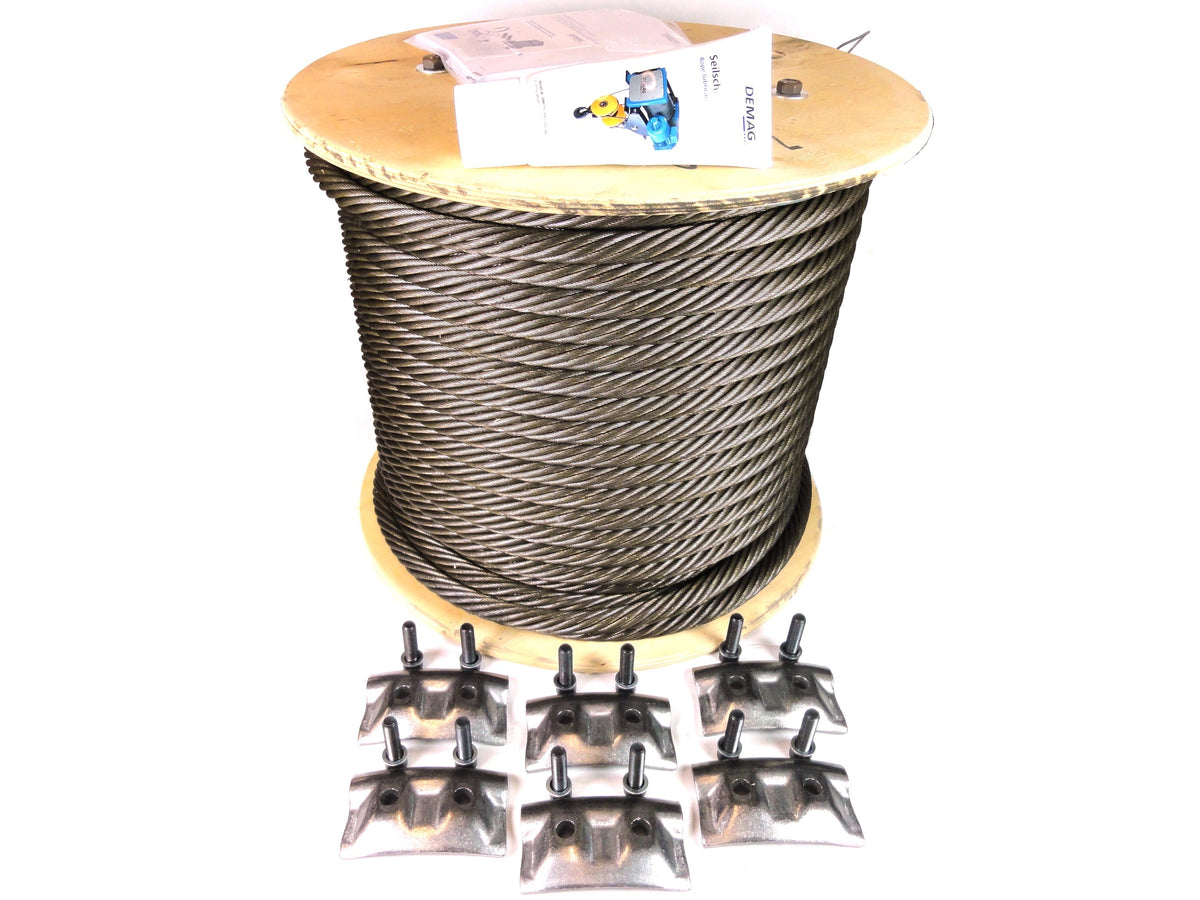 Demag Drahtseilset DH2000 20 H27 4/2 - 65,2m DE,ZA/US, Lastseil