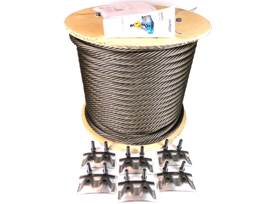 Demag Drahtseilset DH2000 20 H27 4/2 - 65,2m DE,ZA/US, Lastseil
