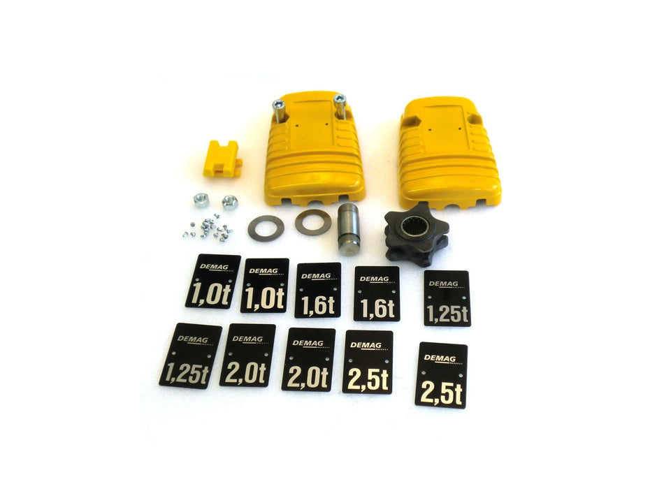 Demag Unterflaschenhälften Set, Lasthaken 2/1, Hakengeschirr DK 10