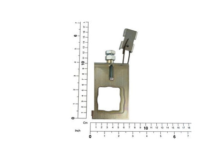 Demag, Rohrschelle, Mitnehmer, Verbinder Vierkant, Montagehalter, Anbau, Anbaumaterial