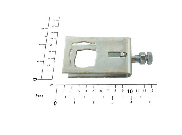 Demag, Rohrschelle, Mitnehmer, Verbinder Vierkant, Montagehalter, Anbau Halter, Anbaumaterial