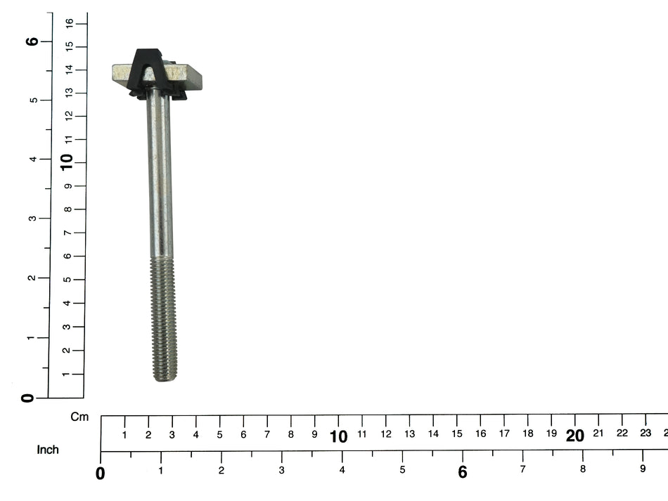 Demag Gleitschraube mit Halter M10 X 120 für C-Schiene, Anbaumaterial