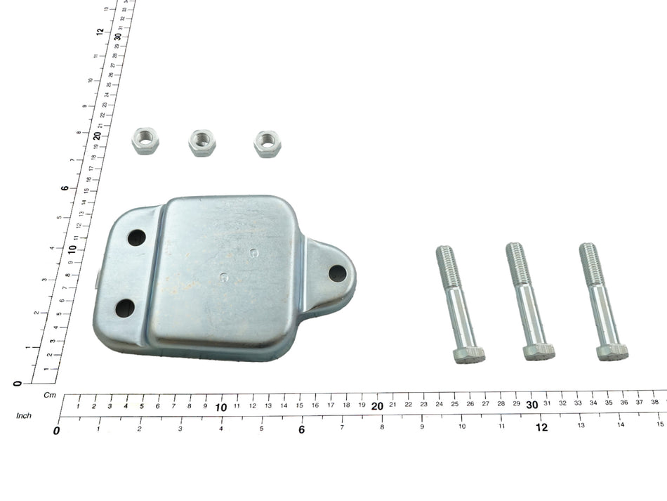 Demag Endkappe mit Puffer KBK-II-L, Kappe mit Puffer