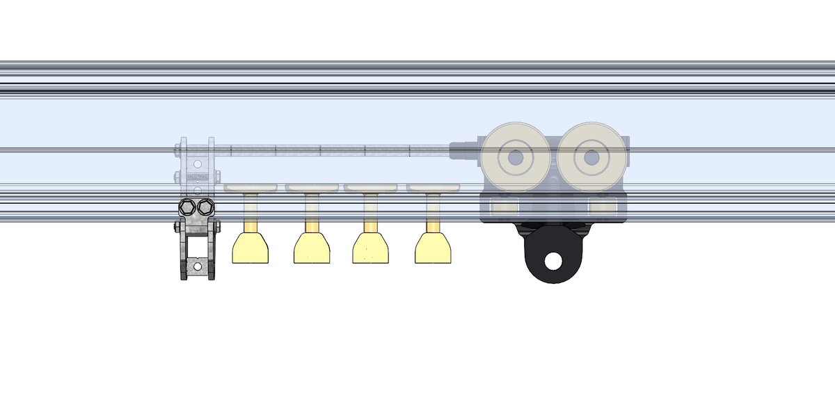 Vorlaufpuffer KTP-A18-22-28-VP passend für DEMAG KBK-A18 A22 A28 Schienen – Ansicht 2