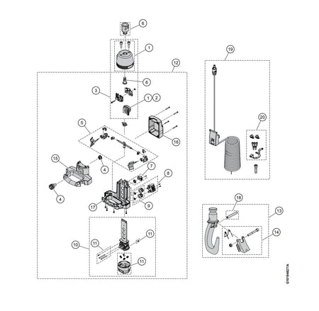 Demag Hakenmaulsicherungsset Größe 2, Inhalt 3 Stück, für DC-II 2 / DCM-II / DSM-C – Ansicht 3