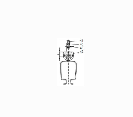 Demag Federstecker 5,0mm, Splint, Sicherung Gewindestange, Aufhängung KBK – Ansicht 2