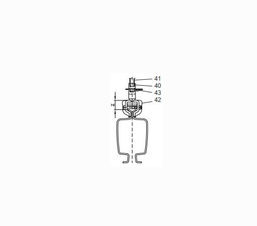 Demag Federstecker 5,0mm, Splint, Sicherung Gewindestange, Aufhängung KBK – Ansicht 2