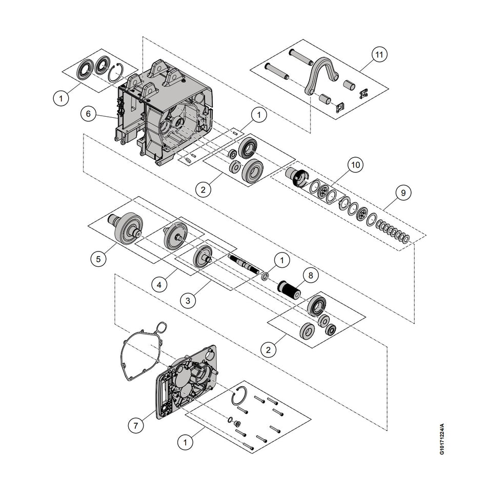Demag Dichtungsset für DC-II 10, passend DC-Com II, DC-Pro II – Ansicht 2