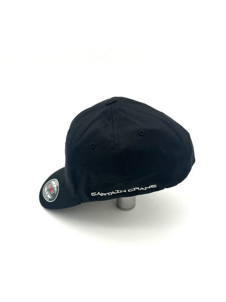 KranTeam Cap FLEXFIT S/M Captain Crane Stickung – Ansicht 4