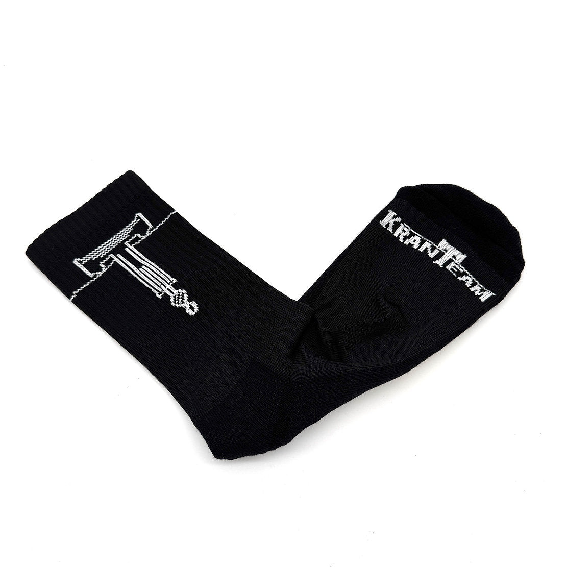 KranTeam Socken, schwarz, Größe 35 bis 40