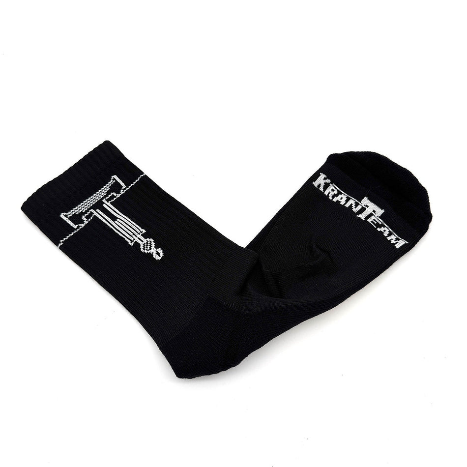 KranTeam Socken, schwarz, Größe 35 bis 40