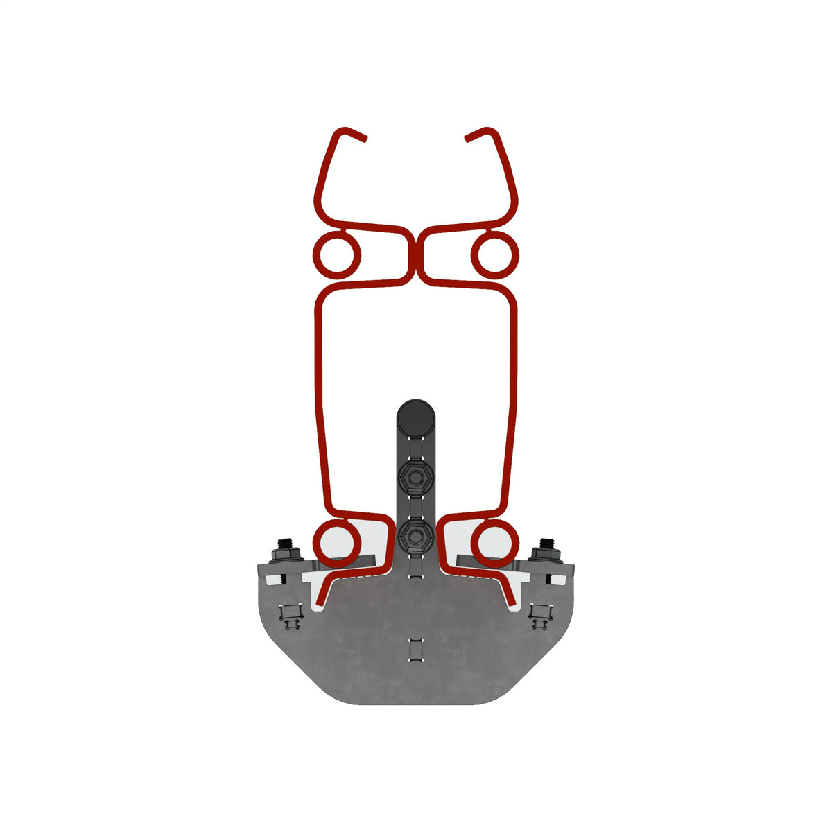 Klemmpuffer KTP-II-H passend für DEMAG KBK-II-H Schienen