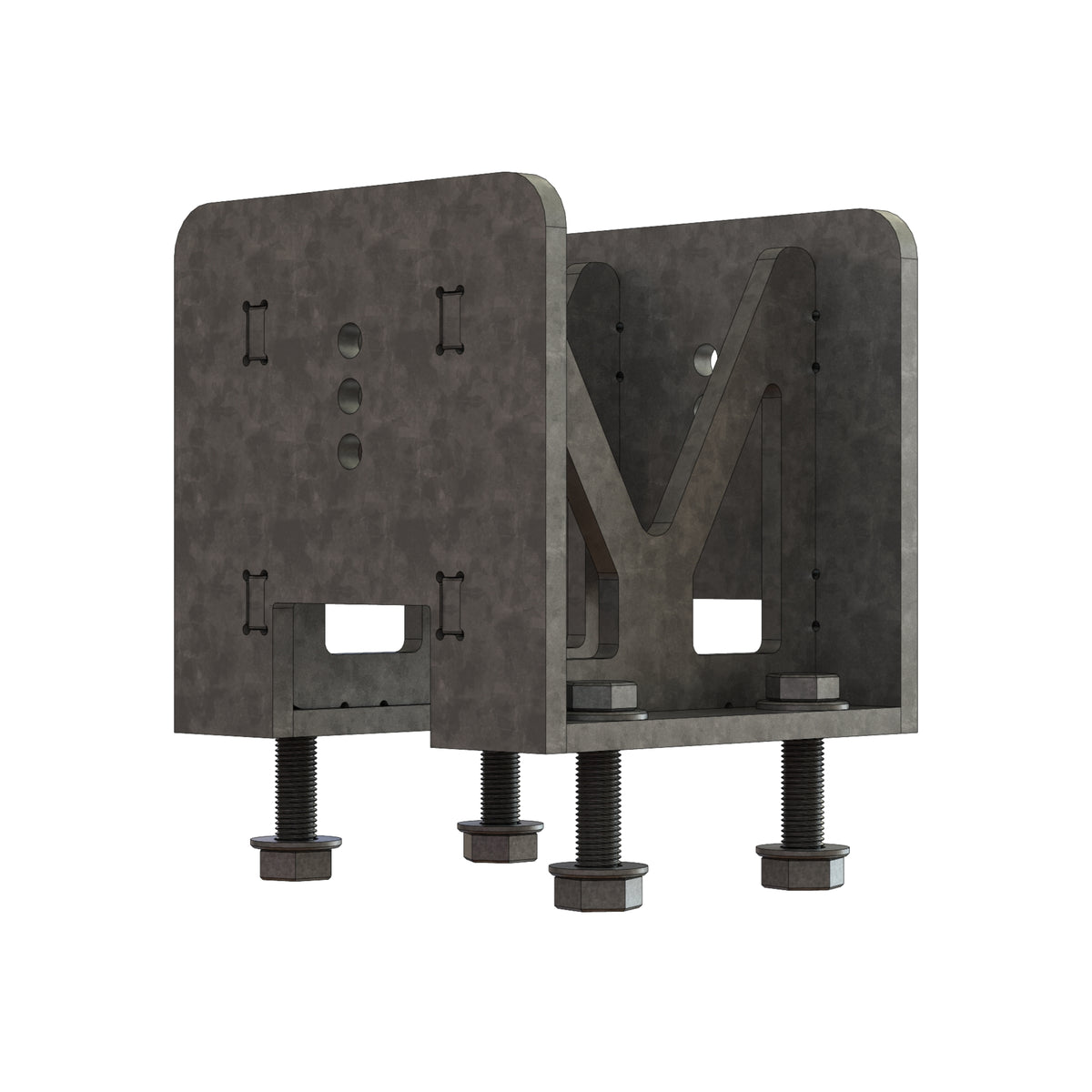 Kranbahnpuffer KTP-S-200-BS beidseitig – Ansicht 3