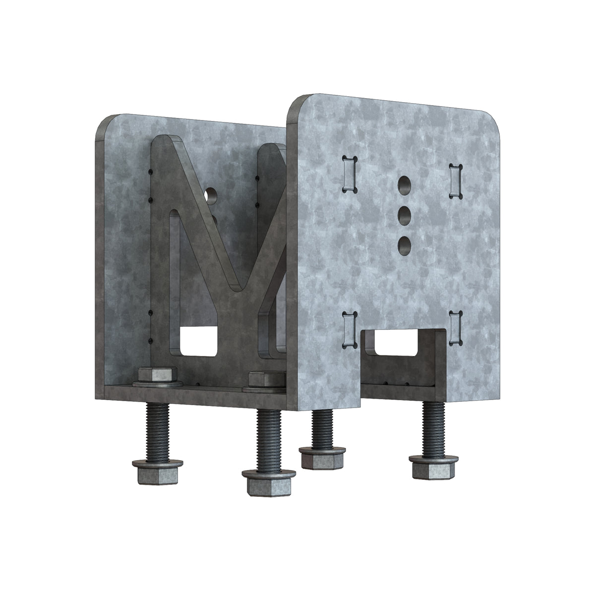Kranbahnpuffer KTP-S-200-BS beidseitig – Ansicht 4