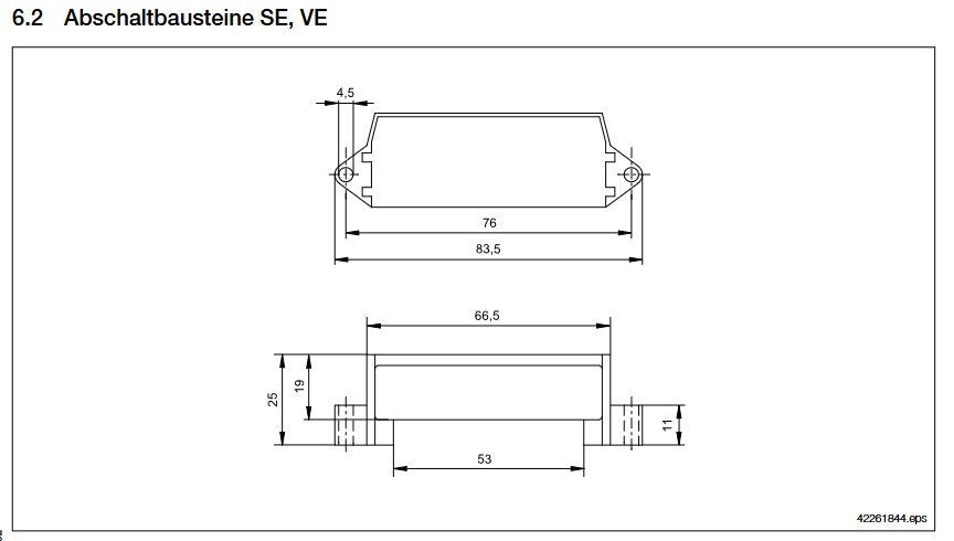 Demag Stromrelais SE 0,4-16A, 42-500V, Bremsbaustein – Ansicht 4