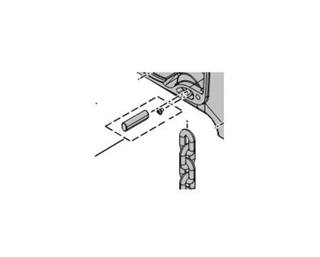 Demag Befestigungssatz DC-II 10 2/1 Lastkette, Kettenfestpunkt