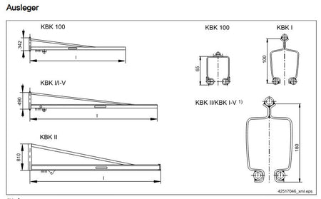 Demag Tragbolzen, Bolzen Lager Schwenkausleger KBK 100 – Ansicht 4