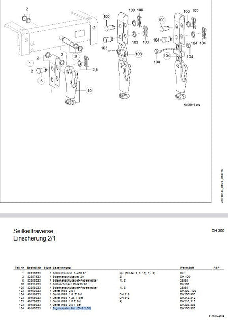 Demag DH300/400 Überlast Gerät ZMS 2,00t – Ansicht 2