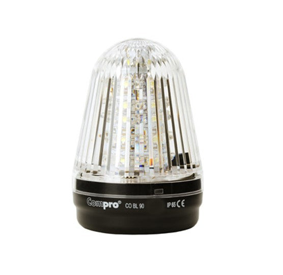 LED-Leuchte KLAR, 2_Funktionen (Dauerlicht / Blinklicht) 230VAV